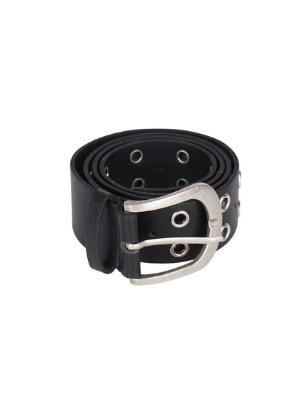 double-eyelet-belt-cu511 / Black