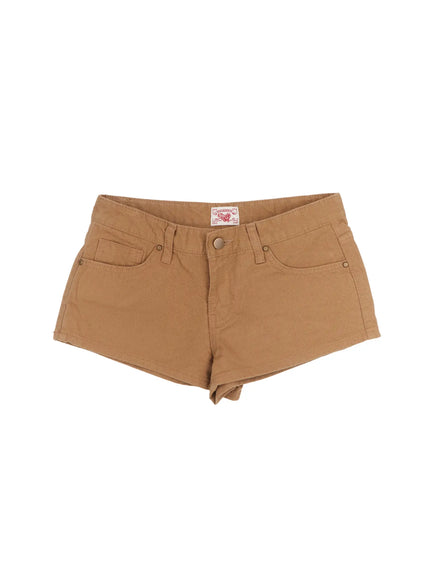 low-rise-shorts-cm525 / Dark beige
