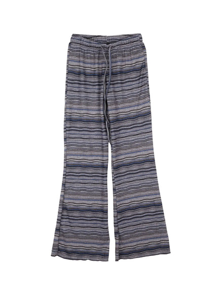 Striped Flare Lounge Pants CD531