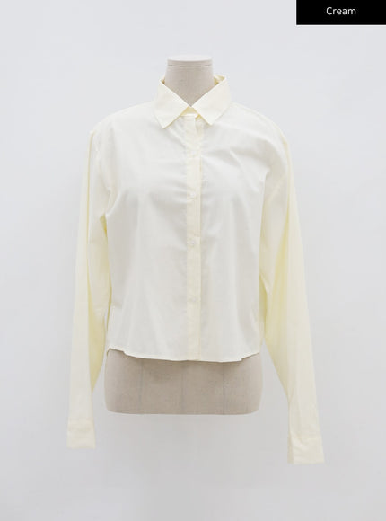 Everyday Summer Cropped Shirt BU1