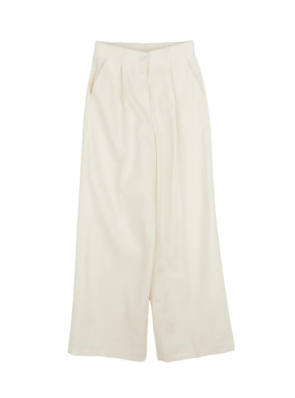 Classic Pleated Wide Trousers CN518