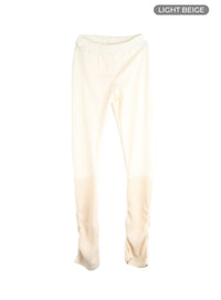 mid-knit-leg-warmer-leggings-cm413 / Light beige