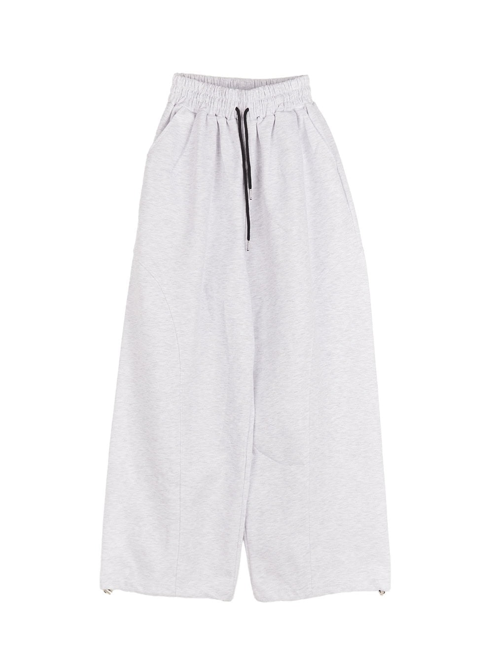 unisex-relaxed-fit-oversized-sweatpants-cm519 / Light gray