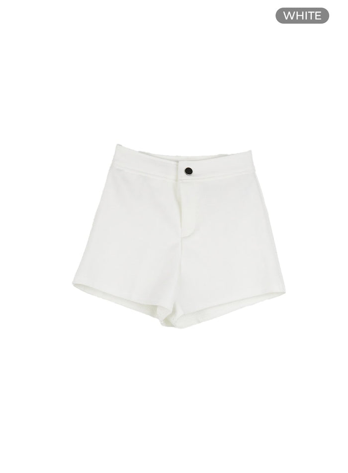 high-waist-shorts-cu407 / White