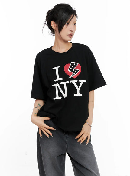I Love NY Graphic T-Shirt CL528