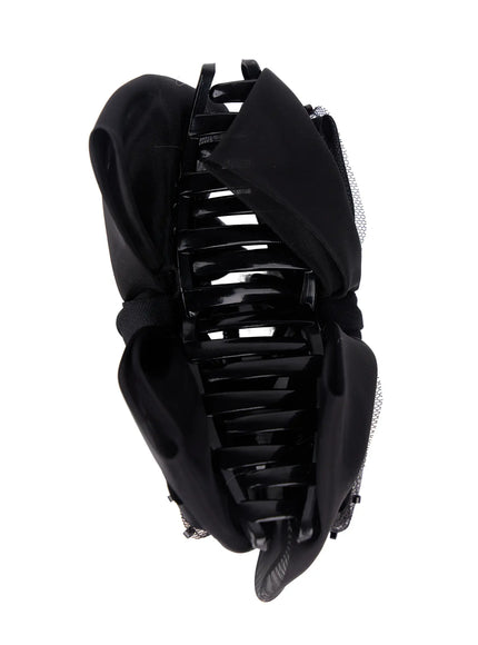 lace-beads-bow-claw-clip-f502