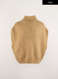 cozy-knit-vest-od308 / Beige