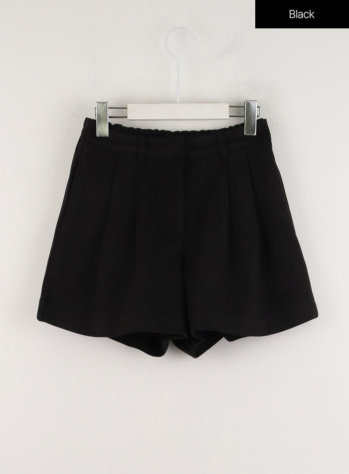 winter-plush-shorts-od308 / Black