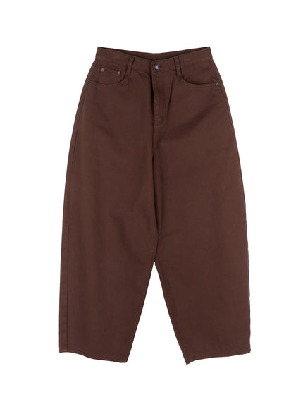 german-style-balloon-pants-cn528 / Dark brown