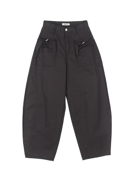 wide-leg-comfy-pants-cu516 / Dark gray