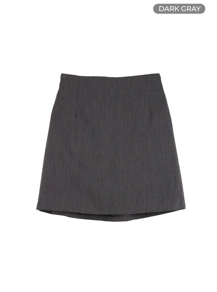 sleek-dreamfit-mini-skirt-os411 / Dark gray