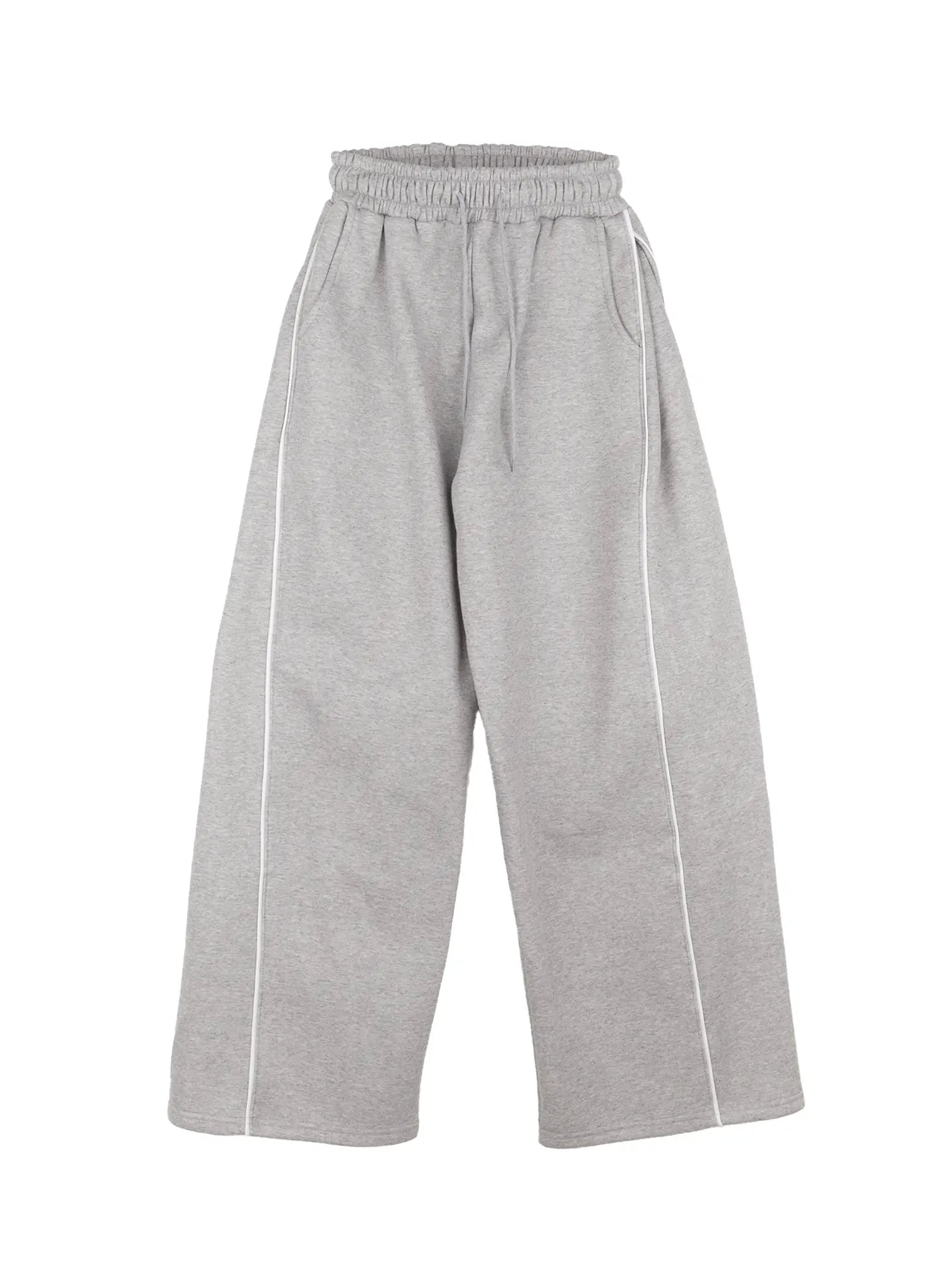 wide-leg-track-sweatpants-cn517 / Gray