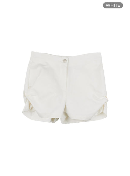 cotton-twist-shorts-cg402 / White