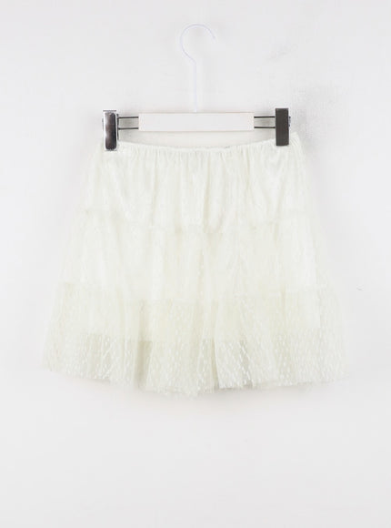 laced-tulle-mini-skirt-od326