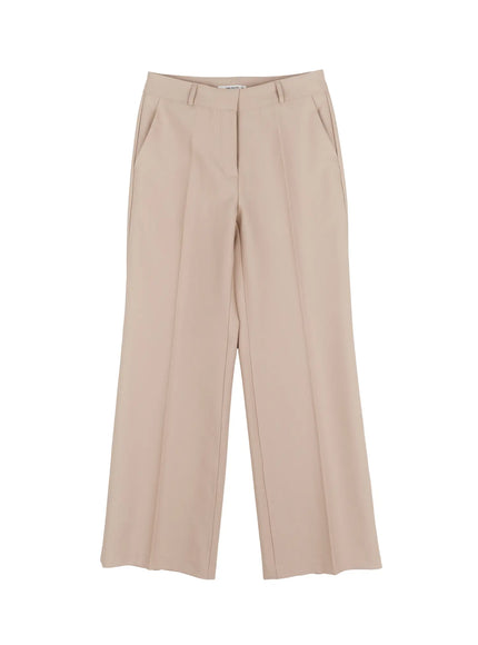 classic-straight-leg-trousers-f502 / Beige