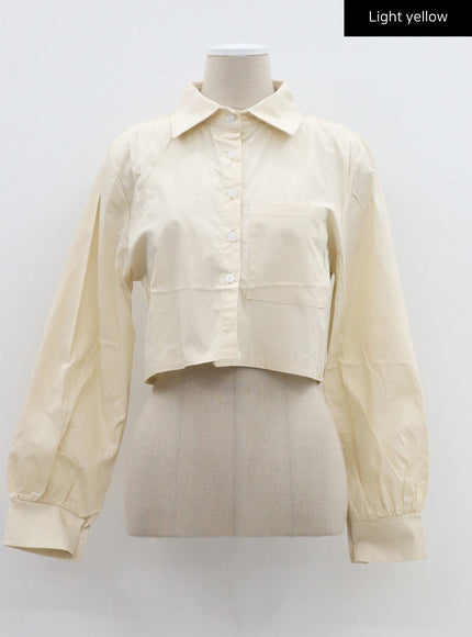 Cropped Basic Shirt CM303