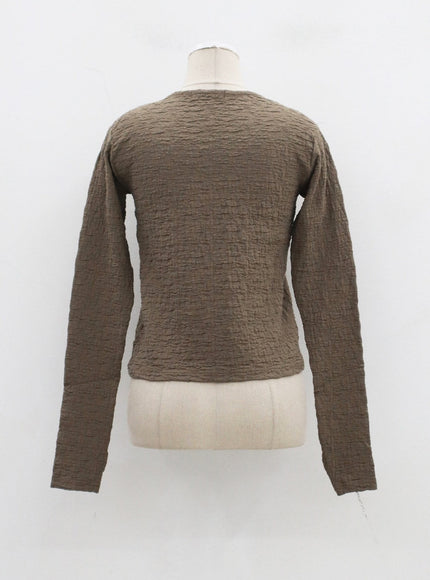 Crewneck Long Sleeve Top CJ318