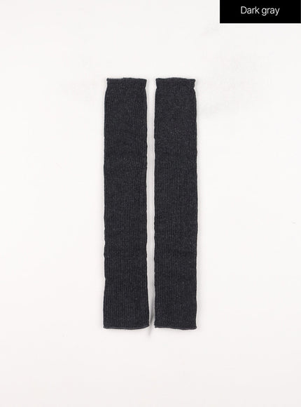 loose-fit-knit-leg-warmer-in302 / Dark gray