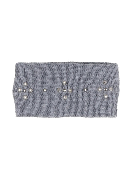Studded Knit Headband CS503 / Gray