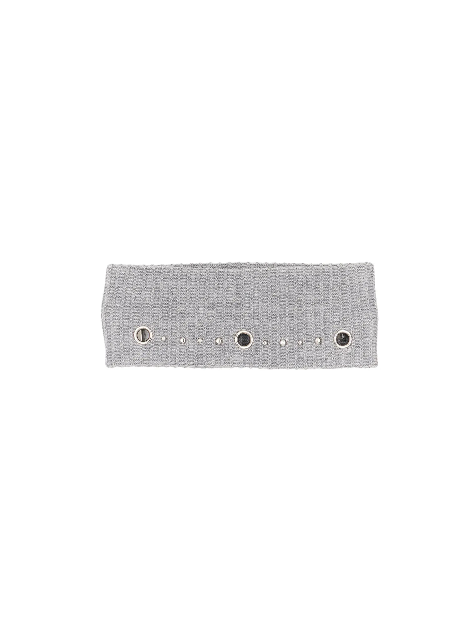 studded-ring-detail-hairband-cm526 / Gray