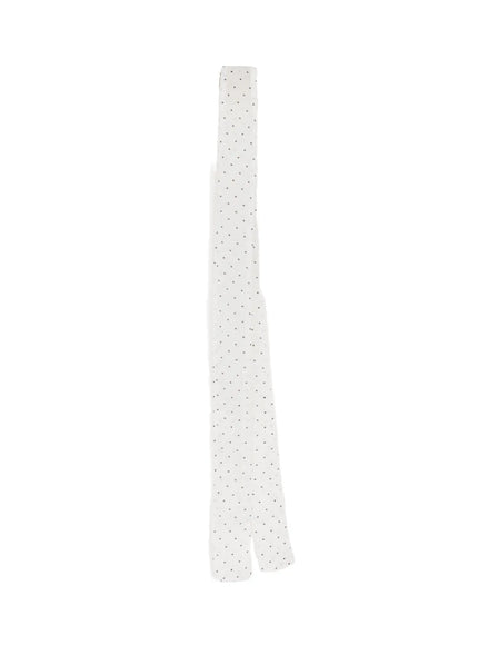 polka-dot-sheet-thin-scarf-cm520 / White