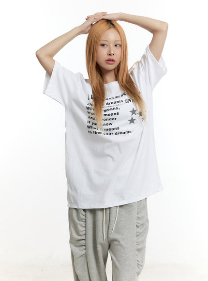 oversized-cotton-graphic-t-shirt-cy506 / White