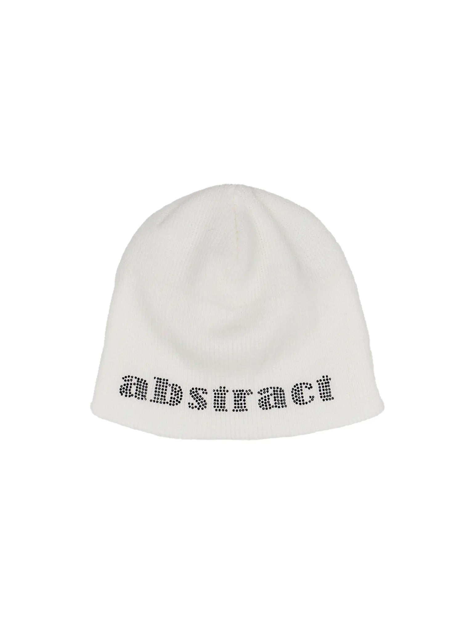 rhinestone-beanie-cn510 / White