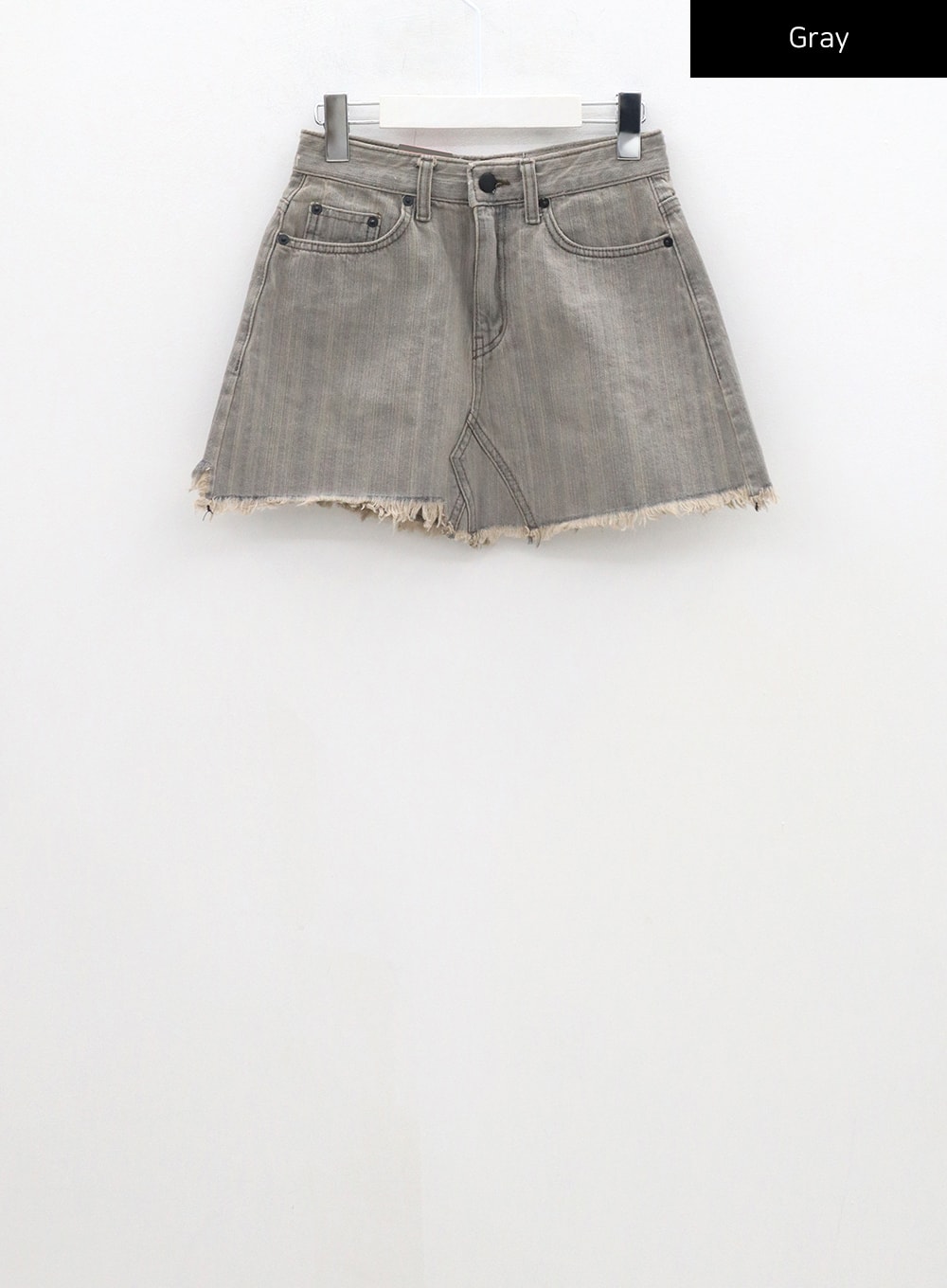 Mid-Rise Denim Mini Skirt CM321