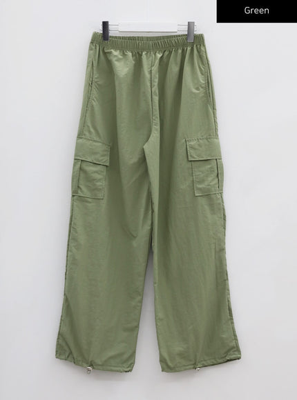 Loose Fit String Cargo Pants CG01