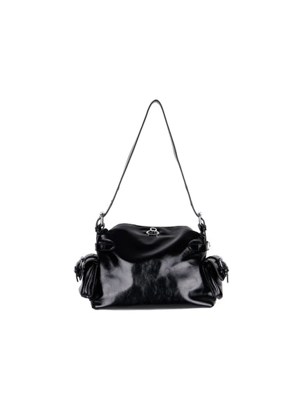 Multi-Pocket Belt Shoulder Bag CA514