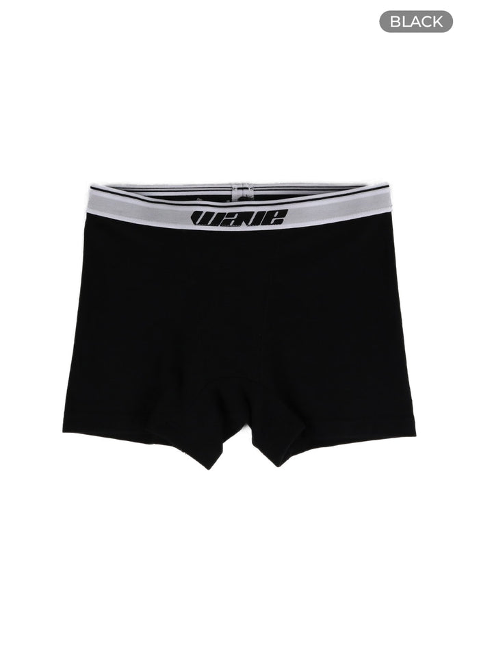 contrasting-underwear-shorts-cm411 / Black