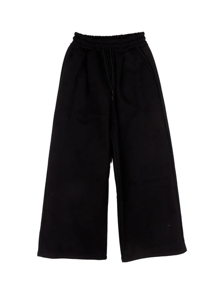 wide-leg-sweatpants-cn528 / Black