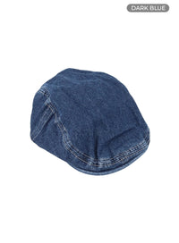 vintage-denim-gatsby-cap-cy407 / Dark blue