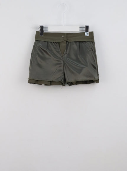 cargo-pleated-mini-skirt-cl326