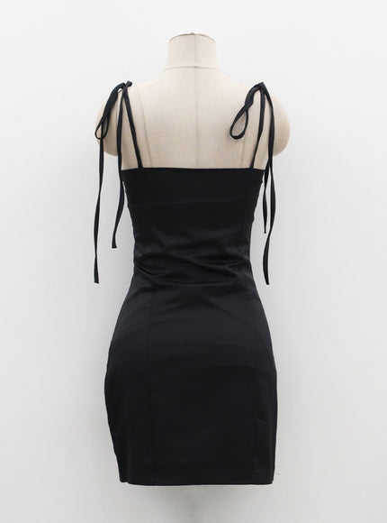 Satin Mini Dress CF313