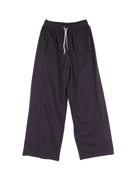 wide-leg-sweatpants-cl514 / Dark gray