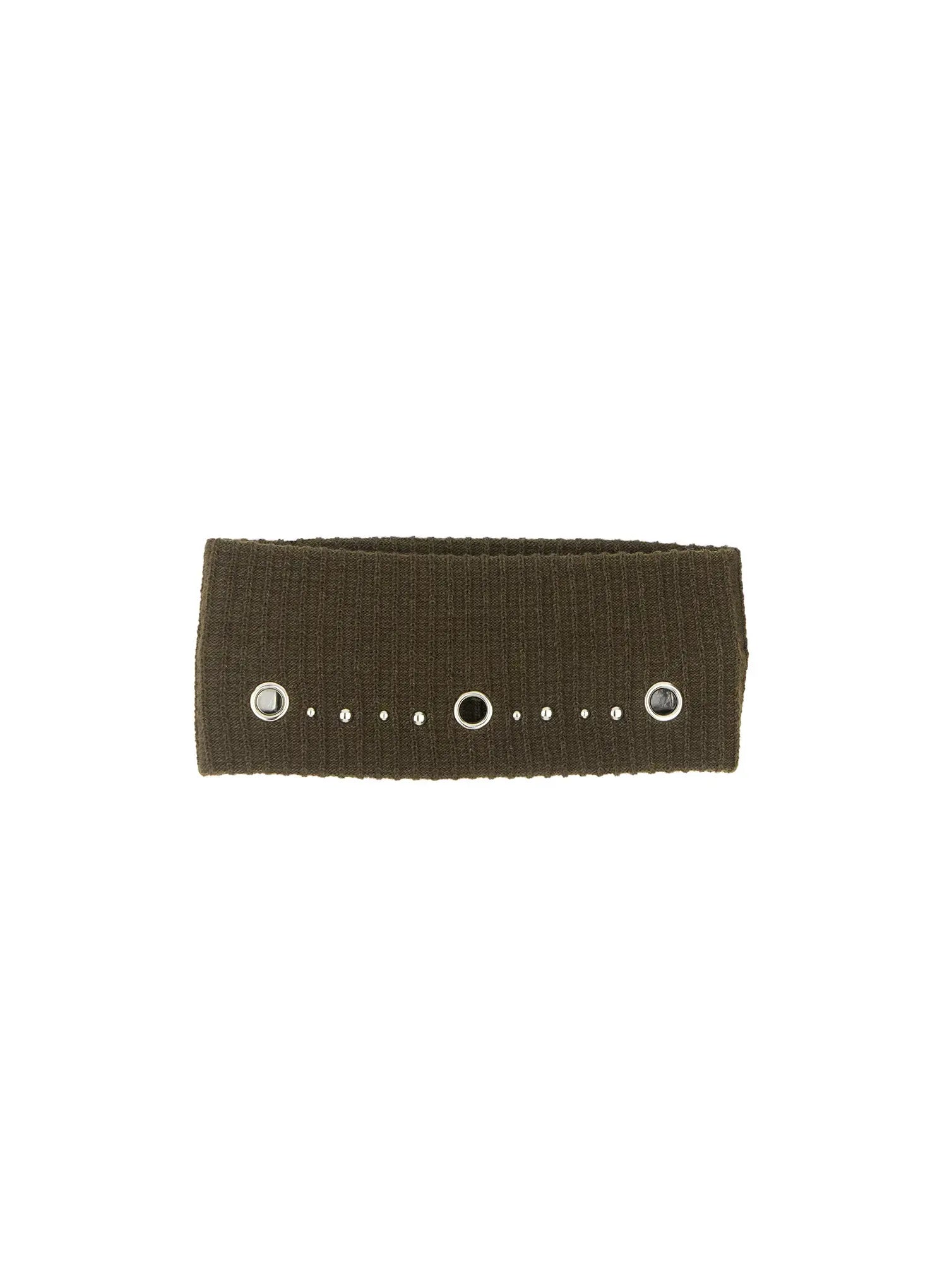 studded-ring-detail-hairband-cm526 / Dark green