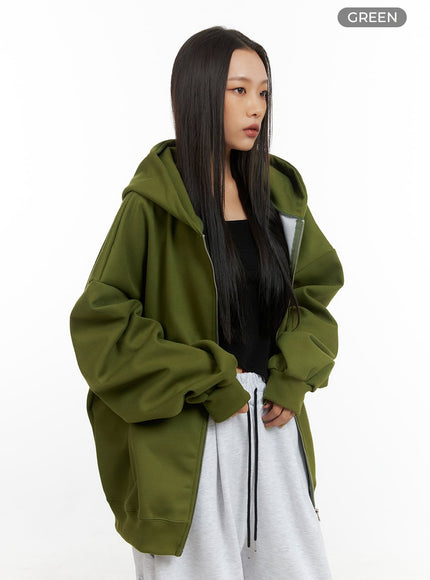 urban-chill-zip-hoodie-co424 / Green