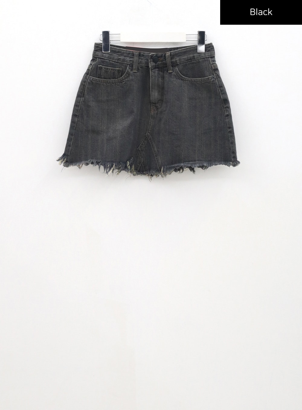 Mid-Rise Denim Mini Skirt CM321