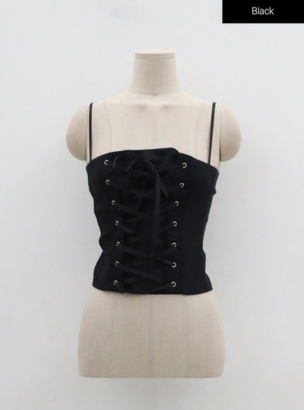Back Zipper Corset Top BD09