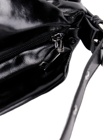 Multi-Pocket Belt Shoulder Bag CA514