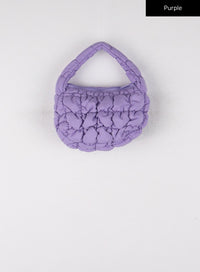 quilted-mini-bag-cd322 / purple