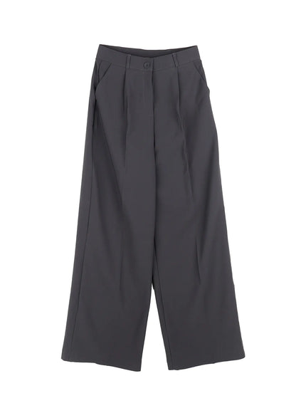 Classic Pleated Wide Trousers CN518