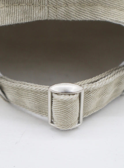 Olympia Lettering Print Baseball Cap ON09