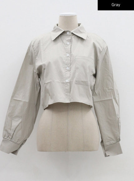 Cropped Basic Shirt CM303