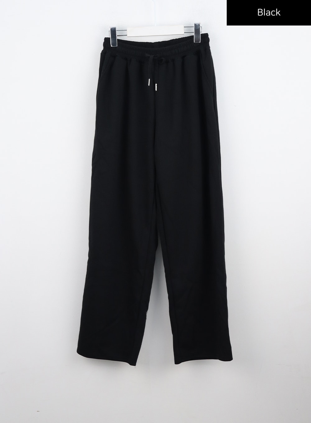 wide-fit-bandedsweat-pants-co330 / Black