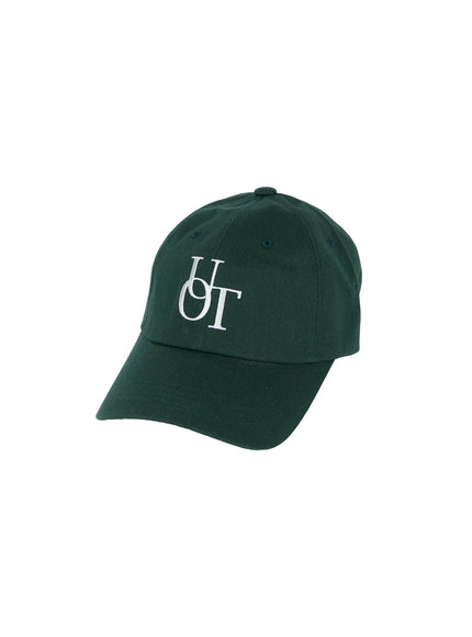 lettering-baseball-cap-cn527 / Green