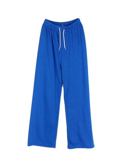 wide-leg-casual-sweatpants-cg514 / Blue
