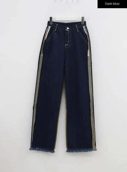 Stitch Detail Jeans BA307