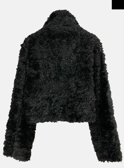 Faux Fur Cropped Jacket J6